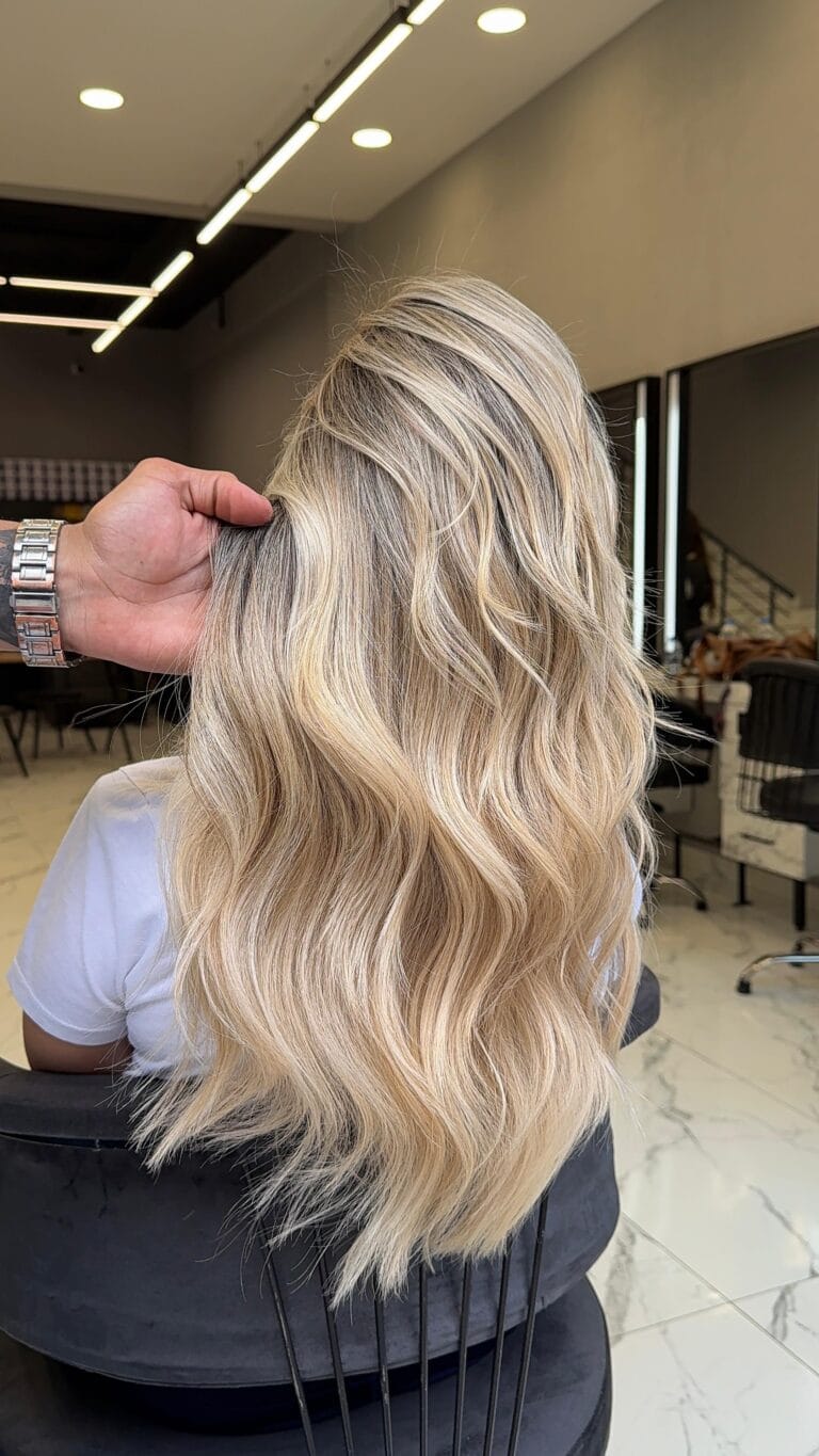 Eryaman ombre saç uygulaması - doğal geçişli saç renkleri